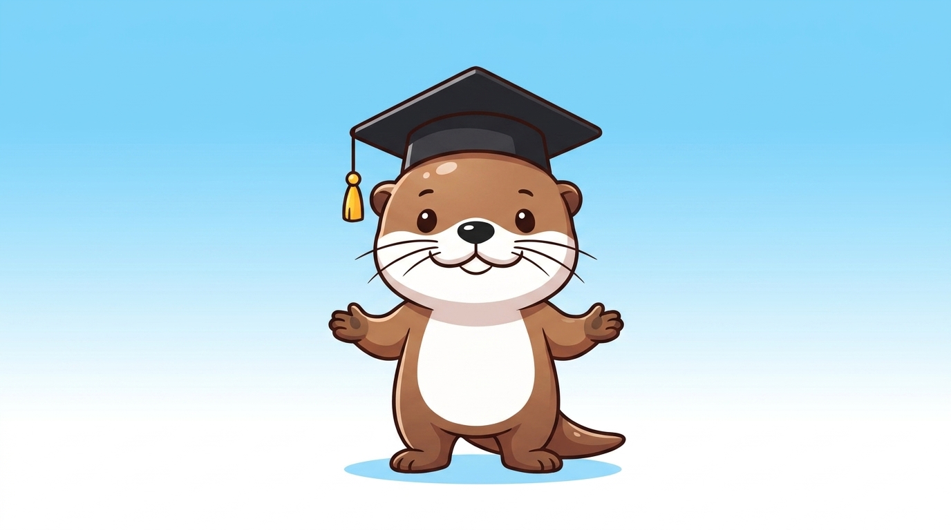 maplesgedu 吉祥物水獭全身像
